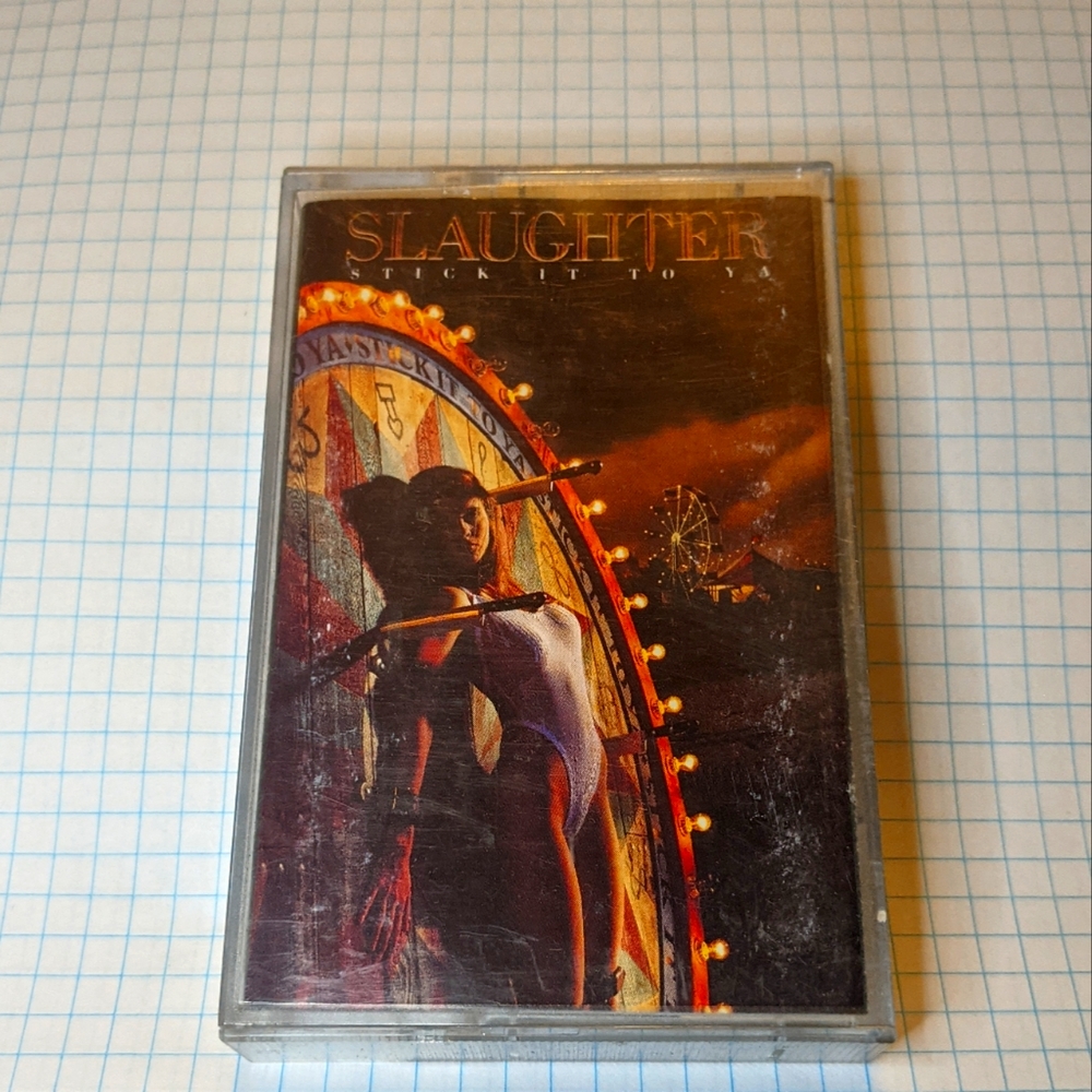 Slaughter Stick It To Ya cassette tape